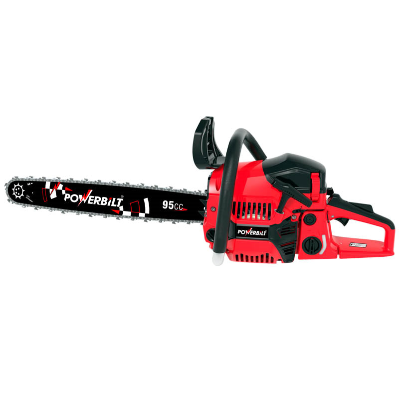 Powerbilt GCS95-18 Heavy-duty, 95cc, 2-Stroke GasolineChain Saw