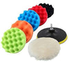 Procut 5Inch 7Pc Car Polishing Pad Set