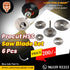 Procut 6-Piece HSS Saw Blade Set for Rotary Tools - High Speed Steel Cutting Discs