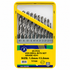 Procut ALI-025 25Pcs HSS Drill Bit Set 1mm-13mm | High Speed Steel Twist Drill Bit Kit for Metal, Wood & Plastic