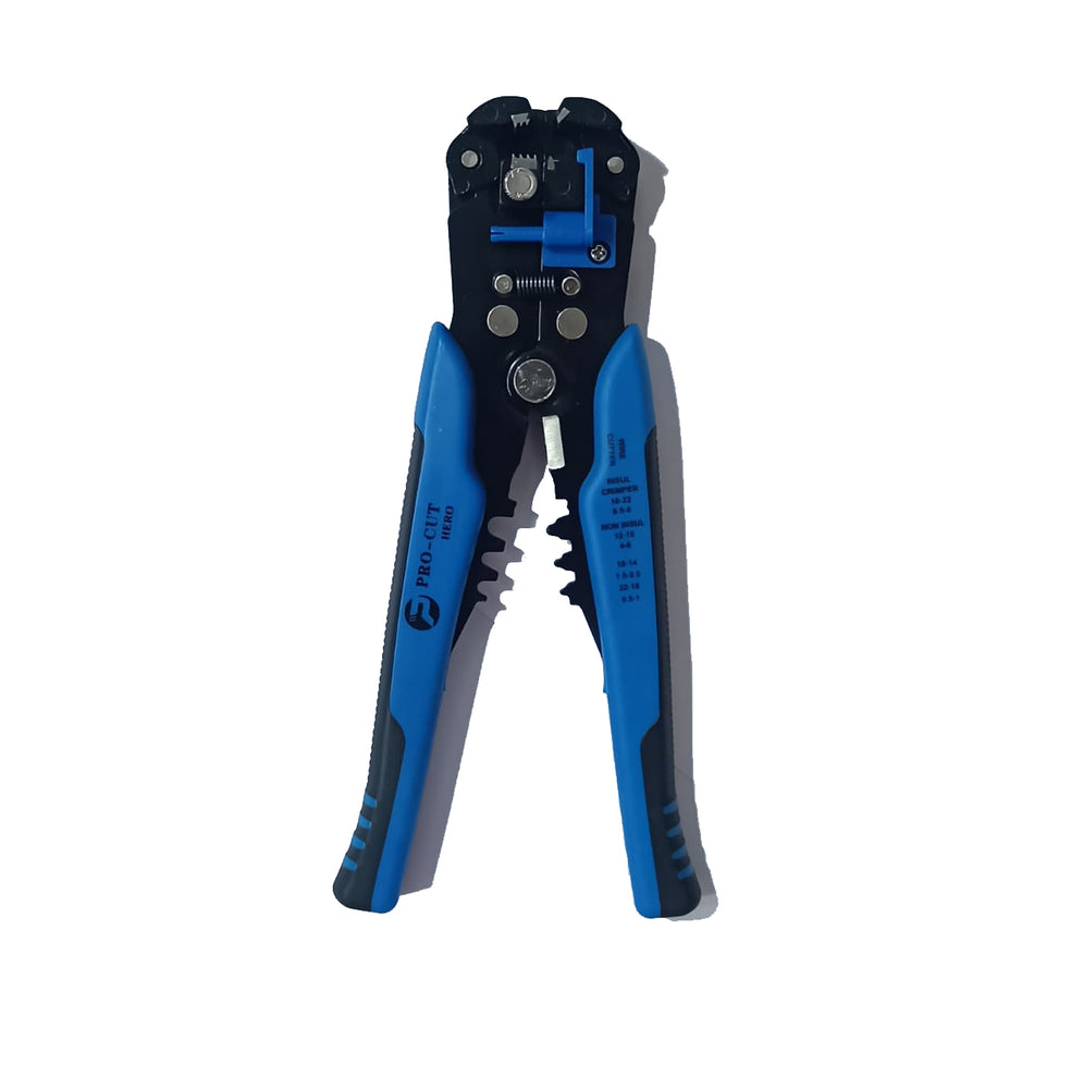 Procut Wire Stripping Plier Blue | Ranges 12 AWG to 20 AWG