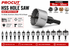 Procut HSS Hole Saw 16-50mm | Hole Cutter for Metal, Wood & PVC