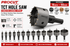 Procut TCT Hole Saw 16-50mm | Carbide Hole Cutter for Metal & Wood