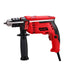 Ralli Wolf RDK13 13mm professional impact drill kit featuring a 500W variable-speed reversible drill, 0–3000 RPM speed, 48000 BPM impact rate, assorted drill bits and hand tools in a carry case.