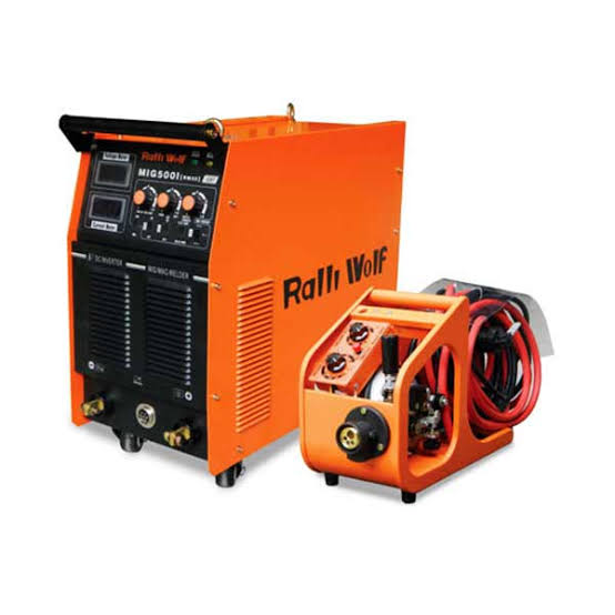 Ralli Wolf RM50 MIG 500IJ 500A Heavy Duty IGBT Inverter Welding Machine with Separated 4-Roll Wire Feeder and MMA Welding Facility – 415V 3-Phase