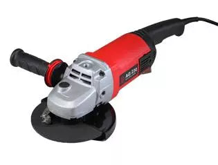 Ralli Wolf AG230 230mm Heavy-Duty Angle Grinder, 2400W Electric Grinding Machine, 6800 RPM for Industrial Metal Grinding and Fabrication