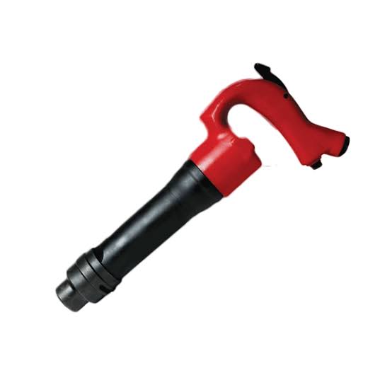 Ralli Wolf CH3 Pneumatic Chipping Hammer, 2100 BPM Compressed Air-Powered Industrial Chipping Tool for Foundry Cleaning, Welding Slag Removal, Metal Descaling and Fabrication Applications