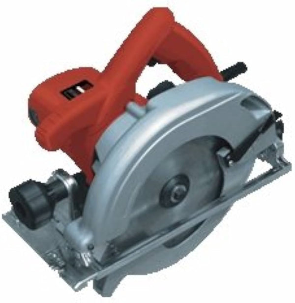 Ralli Wolf RS180 New 185mm Electric Circular Saw 1400W with Double Safety Switch and Protective Blade Guard