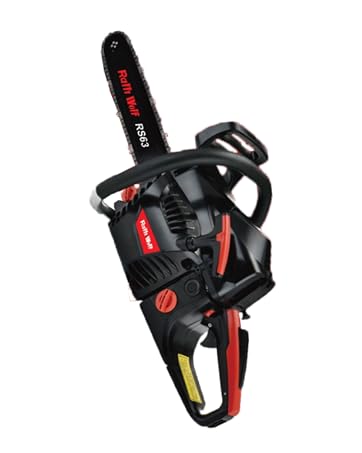 Ralli Wolf RS63 2-Stroke Petrol Chain Saw with 63cc Engine, 2.9kW Power Output and 22-Inch Guide Bar