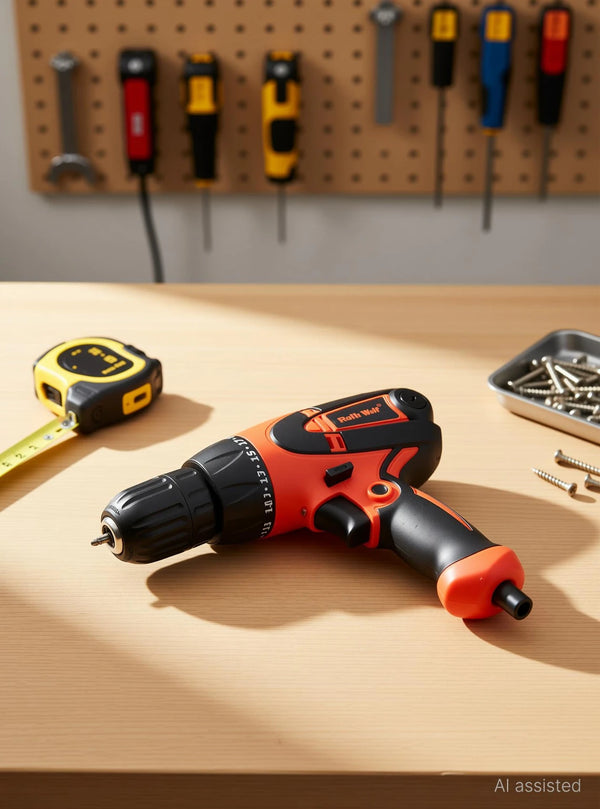 Ralli Wolf RWSD10 400W Screwdriver Drill with 10mm capacity, 0–750 RPM variable speed, 20+1 torque settings and keyless chuck.