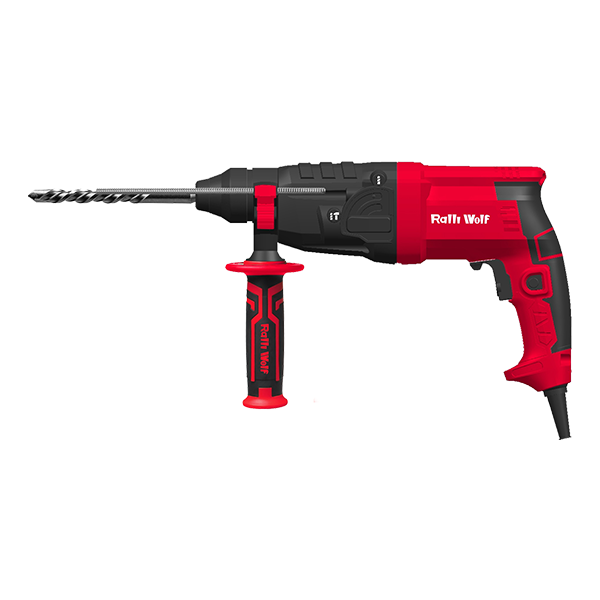 Ralli Wolf RW22RH 650W Professional Rotary Hammer Drill, 22mm Drilling Capacity with Variable Speed for Concrete, Masonry, Construction and Installation Applications
