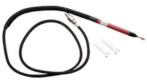 Ralli Wolf DG56 Air Micro Die Grinder with 3mm Collet, 56000 RPM High-Speed Pneumatic Precision Grinding Tool with Flexible Hose for Metal Finishing, Deburring, Mould Work and Industrial Applications