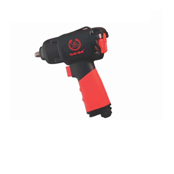 Ralli Wolf IW0981T 3/8-Inch Composite Pneumatic Impact Wrench with Twin Hammer Mechanism, 260 FT-LB Torque Air-Powered Tool for Automotive Repair, Mechanical Servicing and Industrial Workshop Applications