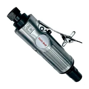 Ralli Wolf PG1101H Pneumatic Air Die Grinder with 1/4-Inch Collet, 28000 RPM High-Speed Air-Powered Grinding Tool for Metal Finishing, Deburring, Surface Preparation and Industrial Workshop Applications