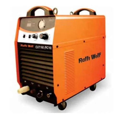 Ralli Wolf RC80 CUT80 80A IGBT air plasma cutting machine with pilot arc technology, CNC interface support and 250A MMA welding facility, 415V three-phase.