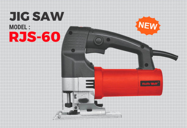 Ralli Wolf RJS60 600W Electric Jig Saw with Copper Motor, Variable Speed Control and 60mm Cutting Capacity