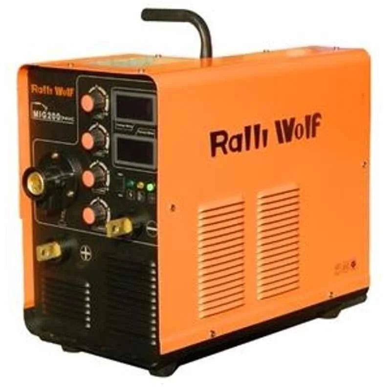 Ralli Wolf RM20 MIG 200S 200A IGBT Inverter Welding Machine with Built-in Wire Feeder and MMA Welding Facility – 220V Single Phase