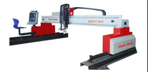 Ralli Wolf RWCUT 2500 CNC Plasma and Flame Cutting Machine, Automated CNC Metal Plate Cutting System for Steel Fabrication, Engineering Workshops, Structural Components and Industrial Manufacturing