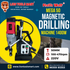 Ralliwolf Mega 50 Magnetic Core Drilling Machine (1400W) – 50mm Capacity