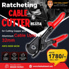 Ratchet Cable Cutter HS325A – Copper & Aluminium Cable Cutter Up to 32mm