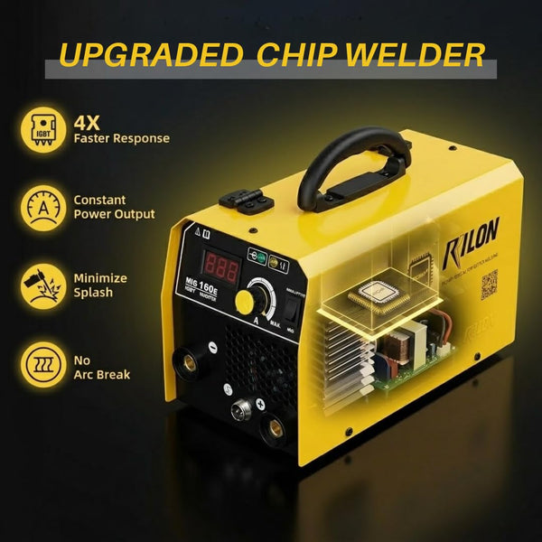 Rilon Mig/Arc 160E Single Phase 160Amps IGBT Inverter Welding Machine