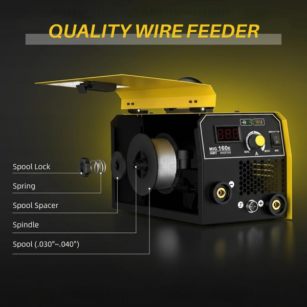 Rilon Mig/Arc 160E Single Phase 160Amps IGBT Inverter Welding Machine