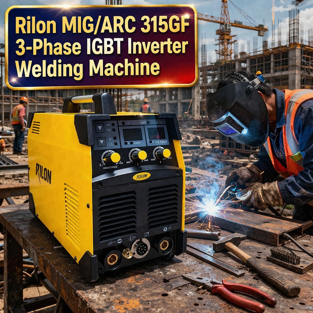 Buy Online Rilon MIG/ARC 315GF 3-Phase Welding Machine | Best Price in ...