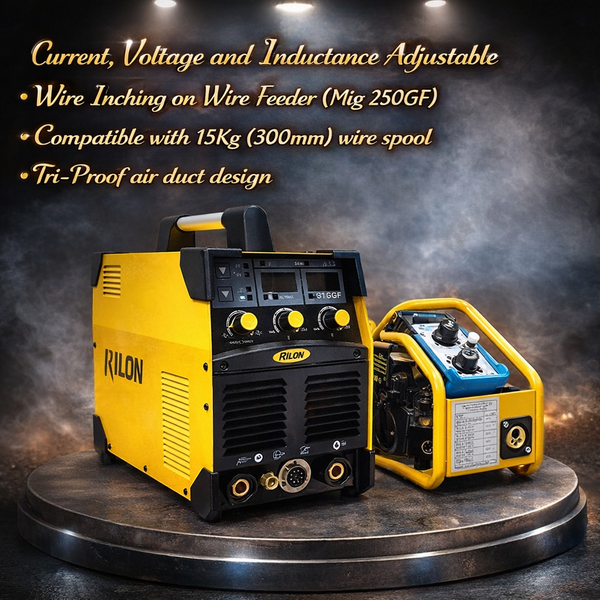 Rilon MIG/ARC 315GF 3-Phase IGBT Inverter Welding Machine