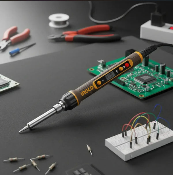 Ingco Soldering Iron 120W SI01610 | Digital Temperature Control Electric Soldering Iron