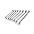 TATA SMRI513 8 Pcs Matt Ring Spanner Set | Chrome Matt Finish Double Ring Spanner Set | Professional Wrench Set