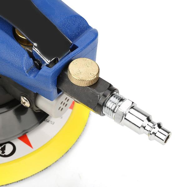 Sparta, Sparta SP-1338A, Pneumatic Orbital Sander, 6 Inch Orbital Sander, Air Orbital Sander, Pneumatic Sander, Orbital Sander, Automotive Sander, Car Body Sander, Woodworking Sander, Metal Finishing Tool, Surface Preparation Tool, Air Sander, Workshop Tool, Pneumatic Power Tool