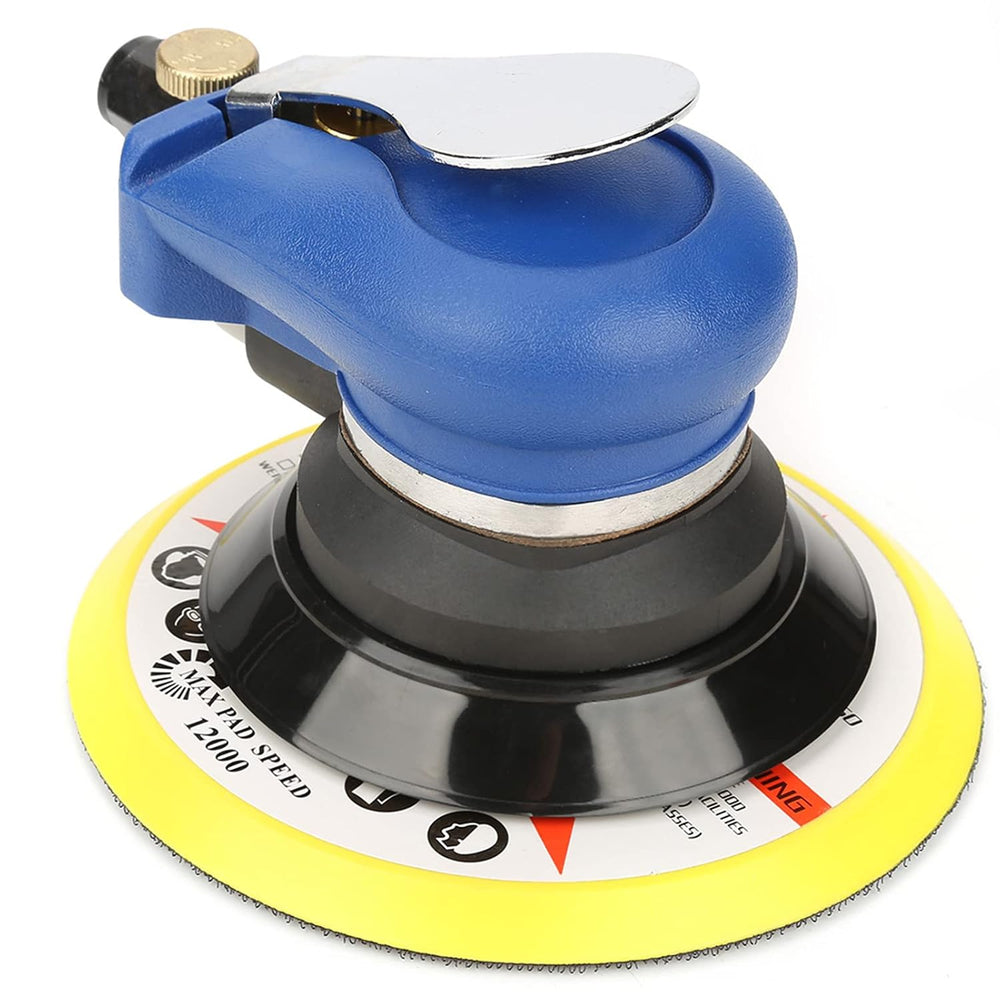 Sparta 6 Inch Pneumatic Orbital Sander SP-1338A | Wide Application for Automotive Bodywork, Woodworking, Metal Finishing, Surface Preparation, Painting & Workshop Applications