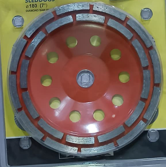 Sleddogs 7Inch Double Segment Diamong Blade