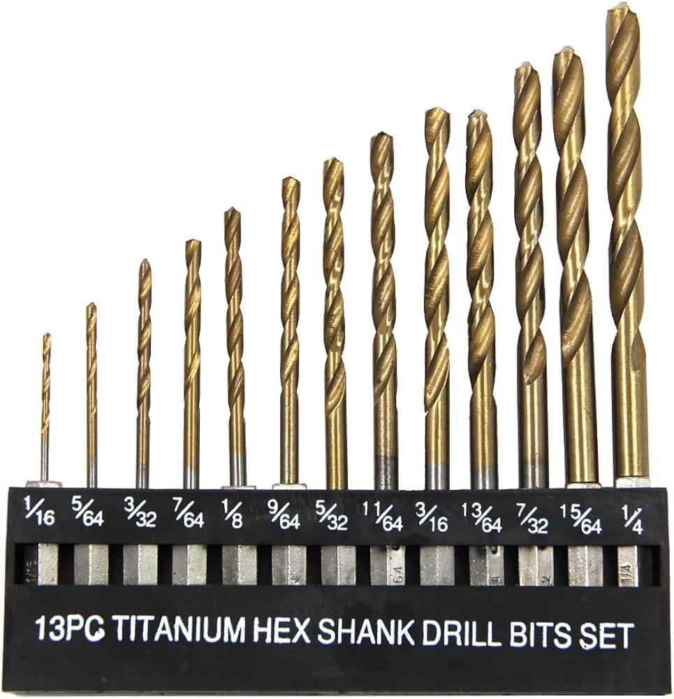 Sleddogs Hex Shank Drill 13Pcs Set
