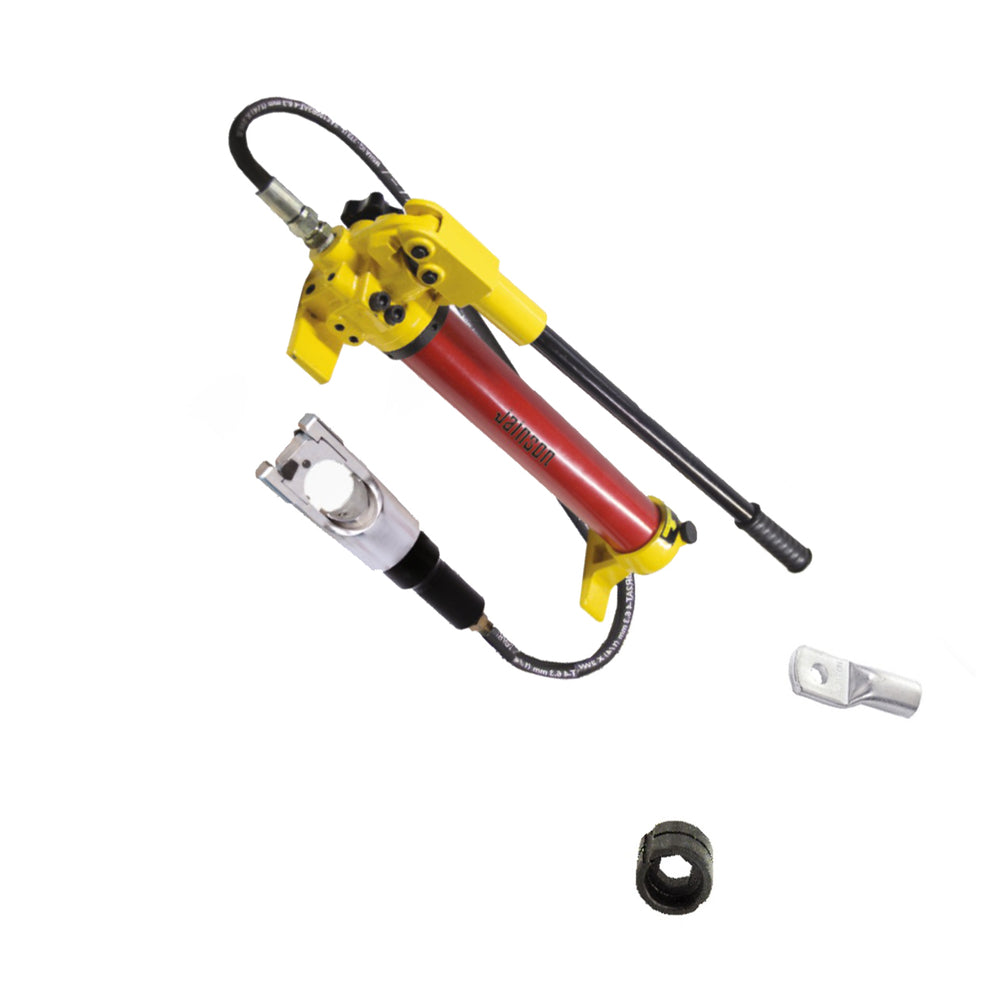 JAINSON SPICE-400 HYDRAULIC CRIMPING TOOL/HEXAGONAL TYPE DIES WITH HAND PUMP