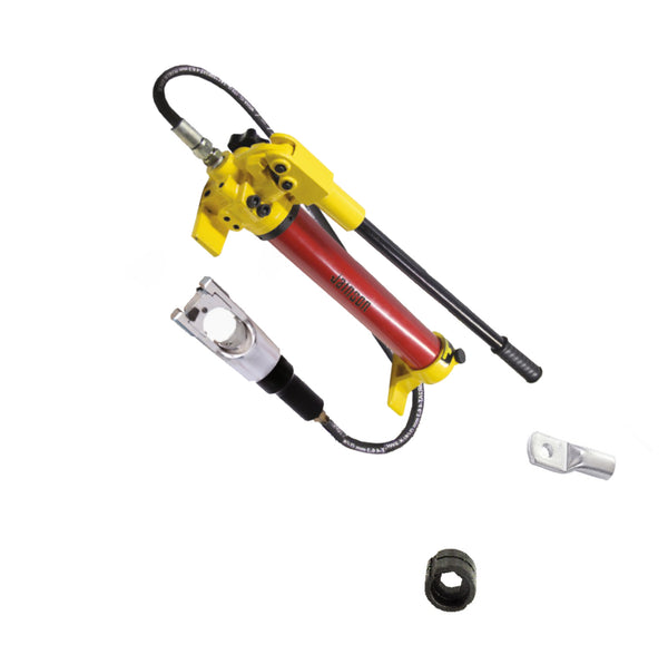 JAINSON SPICE-400 HYDRAULIC CRIMPING TOOL/HEXAGONAL TYPE DIES WITH FOOT PUMP