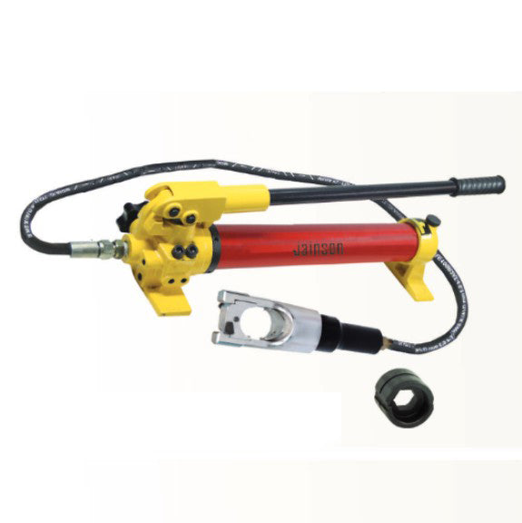 JAINSON SPICE-400 HYDRAULIC CRIMPING TOOL/HEXAGONAL TYPE DIES WITH HAND PUMP