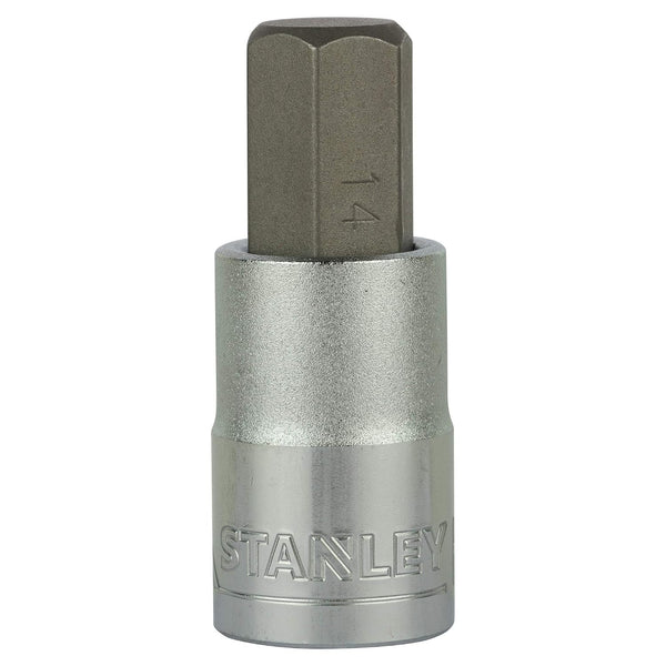 Stanley, Stanley Hexagonal Bit Socket, 1/2 Inch Bit Socket, Hex Bit Socket, Allen Bit Socket, Chrome Vanadium Socket, Cr-V Bit Socket, Professional Bit Socket, Socket Accessories, Hex Socket Tool, Industrial Hand Tools, Automotive Repair Tools, Mechanic Tools, Workshop Tools, Garage Equipment, Torque Wrench Socket, Ratchet Socket, Heavy Duty Bit Socket, Stanley Hand Tools, Lion Tools Mart, STMT73371-8B 4 mm, STMT73372-8B 5 mm, STMT73373-8B 6 mm, STMT73374-8B 7 mm, STMT73375-8B 8 mm, STMT73376-8B 9 mm, STMT7