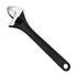 Stanley STMT74895-8 10 Inch (250mm) Adjustable Wrench with forged Chrome Vanadium steel, black phosphate finish, laser-etched jaw scale, and built-in tension spring. Ideal for plumbing, automotive repair, workshops, and industrial maintenance.