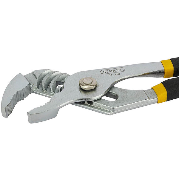 Stanley Water Pump Plier, Stanley 84-110, 10 Inch Water Pump Plier, Groove Joint Plier, 51mm Jaw Plier, Adjustable Plier, Plumbing Plier, Pipe Gripping Plier, Automotive Plier, Workshop Tools