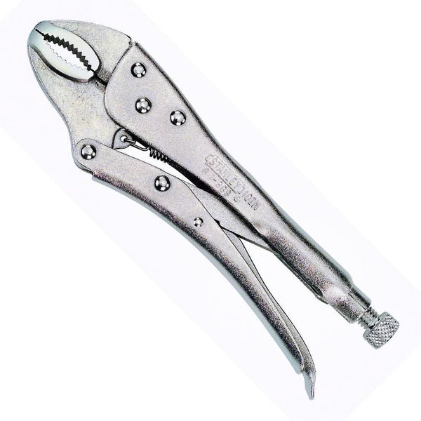 Stanley, Stanley 84-369-1-23, Stanley Curved Locking Plier, 10Inch Locking Plier, 254mm Locking Plier, Bi-Mat Handle Plier, Curved Jaw Locking Plier, Cr-Mo Locking Plier, Grip Locking Plier, Welding Locking Plier, Automotive Locking Plier, Workshop Hand Tools, Industrial Locking Plier, Mechanic Tools, Professional Locking Plier, Stanley Hand Tools, Garage Tools, Lion Tools Mart
