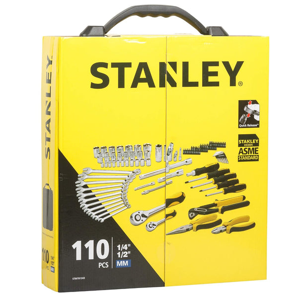 Stanley 110 Pcs Multi-Tool Set STMT81243 | Automotive Repair, Workshop, Garage & Industrial Maintenance Applications