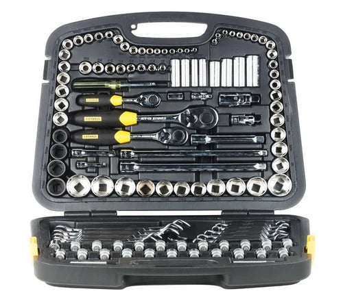 Stanley 120 Pcs Master Tool Set 91-931 | Automotive Repair, Workshop, Garage & Industrial Maintenance Applications