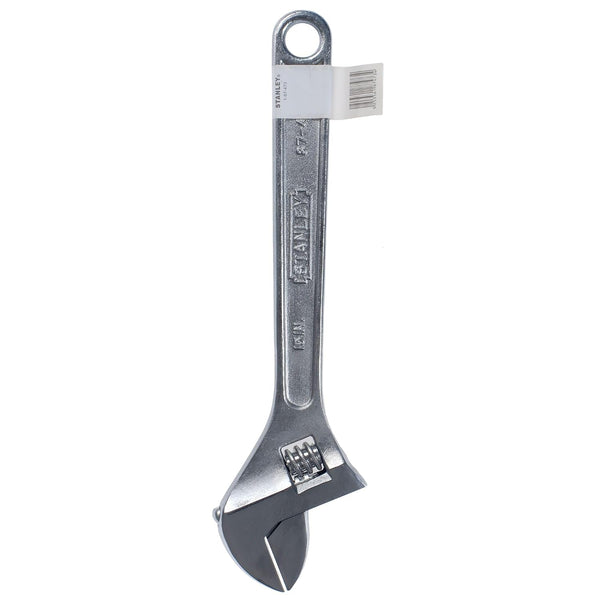 Stanley 87-473, Stanley Adjustable Wrench, Stanley Adjustable Spanner, 12 Inch Adjustable Wrench, 300mm Adjustable Wrench, Chrome Plated Adjustable Wrench, Chrome Vanadium Adjustable Spanner, Forged Adjustable Wrench, Professional Adjustable Wrench, Heavy Duty Adjustable Spanner, Mechanic Hand Tools, Plumbing Tools, Workshop Tools, Garage Tools, Industrial Maintenance Tools, Engineering Hand Tools, Construction Tools, Laser Etched Jaw Scale, Stanley Professional Tools, Lion Tools Mart