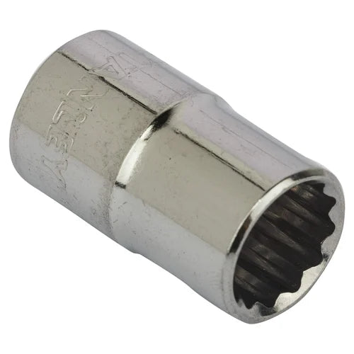 Stanley 1/2 Inch Drive 12-Point Standard Socket (Bi-Hex) | Automotive Repair, Mechanical Maintenance & Industrial Applications