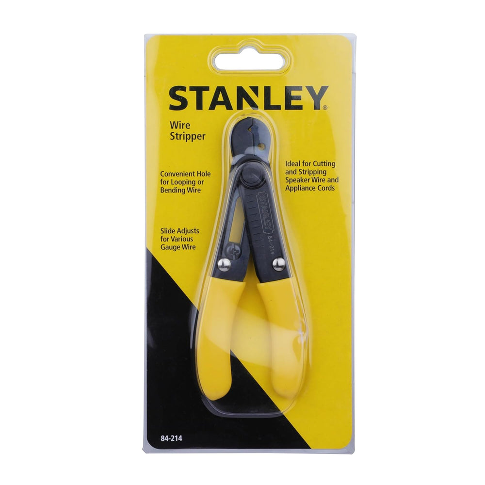 Stanley 130mm Wire Stripper/Cutter 5 1/4Inch 84-214-22 | Electrical Wiring, Cable Installation, Repair & Maintenance Applications