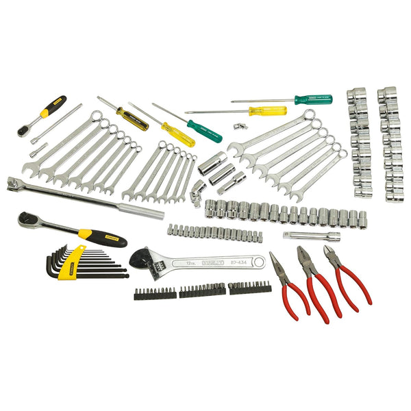 Stanley 132 Pcs Metric & A/F Tool Kit 99-059 | Automotive, Mechanical, Industrial Maintenance & Workshop Applications