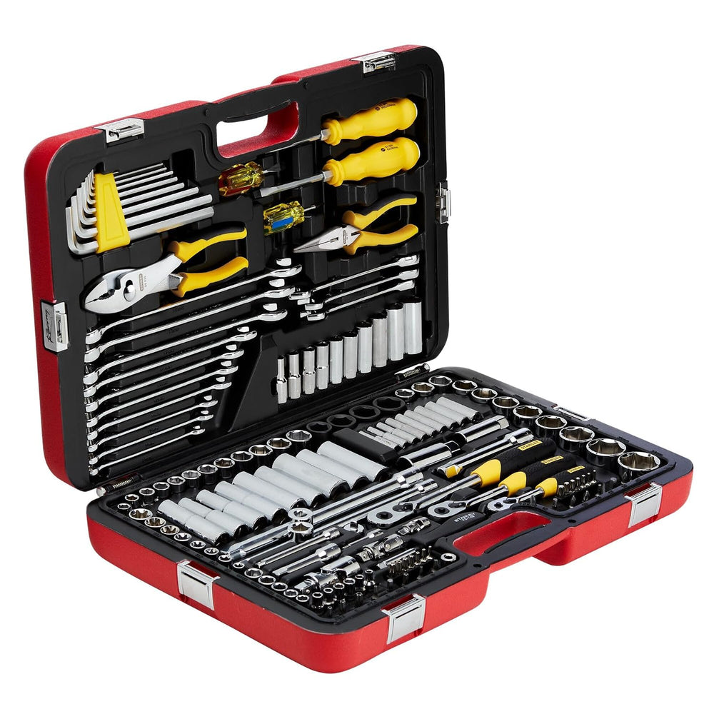Stanley 150 Pcs Racing Mech Tools Set R99-150LA | Automotive Repair, Workshop, Garage & Industrial Maintenance Applications