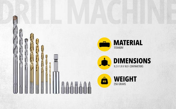 Stanley, Stanley STA7221-XJ, Stanley Drilling Set, Stanley Screwdriving Set, 16Pcs Drill Bit Set, Mixed Drill Bit Set, Titanium Drill Bit Set, HSS Drill Bits, Masonry Drill Bit Set, Magnetic Bit Holder, Screwdriver Bit Set, Cordless Drill Accessories, Metal Drill Bits, Wood Drill Bits, Construction Tools, Workshop Accessories, Professional Drill Bit Set, Stanley Power Tool Accessories, Lion Tools Mart