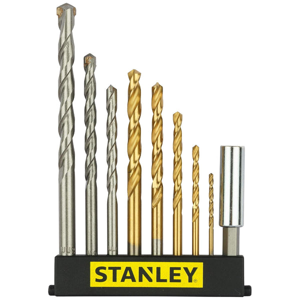 Stanley, Stanley STA7221-XJ, Stanley Drilling Set, Stanley Screwdriving Set, 16Pcs Drill Bit Set, Mixed Drill Bit Set, Titanium Drill Bit Set, HSS Drill Bits, Masonry Drill Bit Set, Magnetic Bit Holder, Screwdriver Bit Set, Cordless Drill Accessories, Metal Drill Bits, Wood Drill Bits, Construction Tools, Workshop Accessories, Professional Drill Bit Set, Stanley Power Tool Accessories, Lion Tools Mart